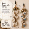 HeartHaven – Rustic Layered Heart Wall Hanging Decor