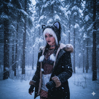 FluffyPaws – Cozy Cat Ear Plush Headwear