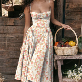 Sleeveless Corset Fit Midi Dress(BUY 2 FREE SHIPPING)