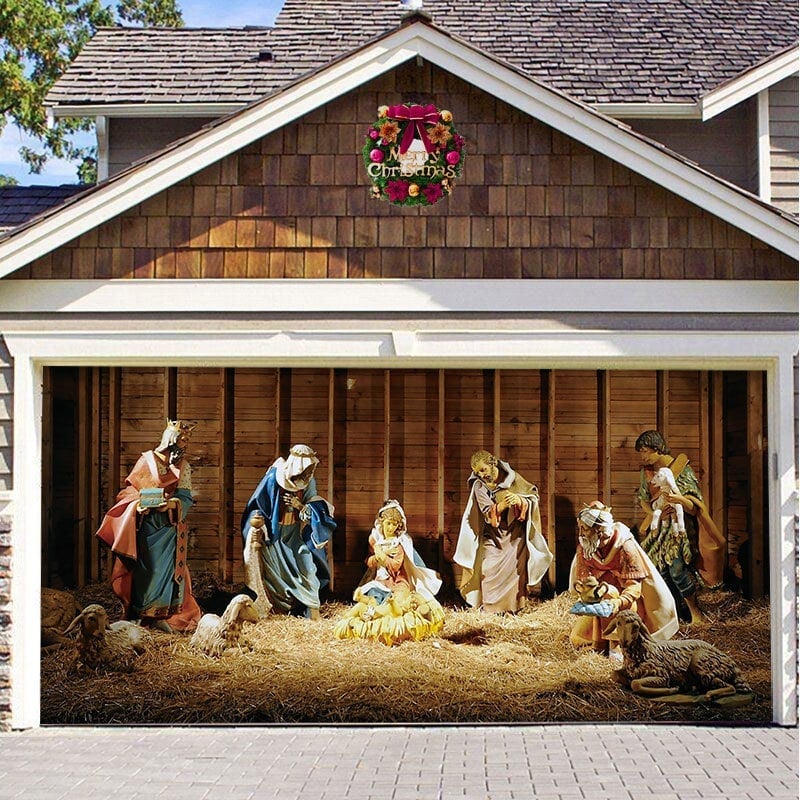 MerryDoor - Reusable Garage Decoration