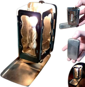 GlowFold – Compact Candle Lantern