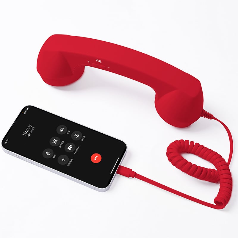 VintageTalk - Wired Retro Phone Handset