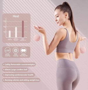 PulseFit - 2-in-1 Weighted Digital Jump Rope for Total Body Burn