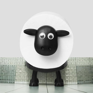 LambLaugh - Whimsical Sheep Toilet Roll Holder