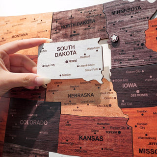 MapMakers – Custom United States Wooden Puzzle