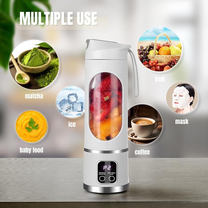 ShakeMate - Portable Blender | On-the-Go Nutrition with Smart Display