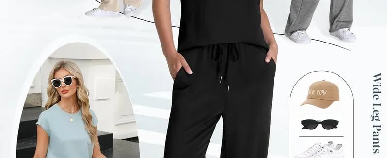 DrapeFlow - Casual Lounge Set For Comfort & Elegance