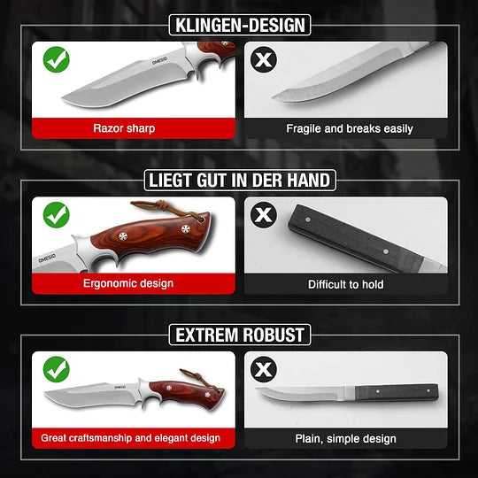 DawnForge – M390 German Outdoor Survival Knife