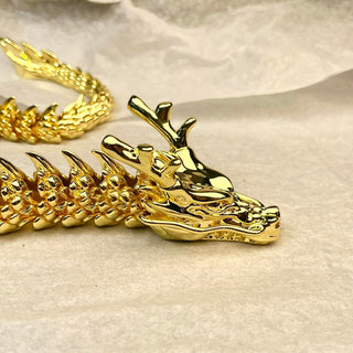 GoldenDrake – Handmade Movable Dragon
