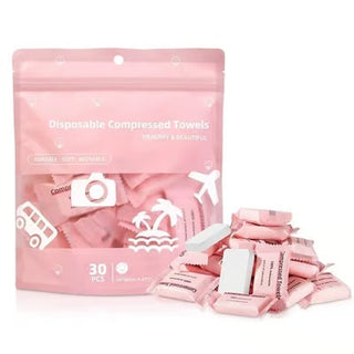 AirTowel – Disposable Compressed Travel Towel Set