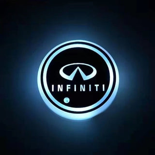 NeonCruise - 7-Color Ambient Car Coasters | Tap-Control Glow System