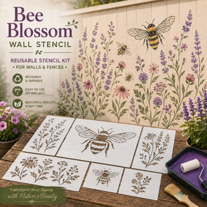 GardenCraft – Reusable Decorative Garden Wall Stencil