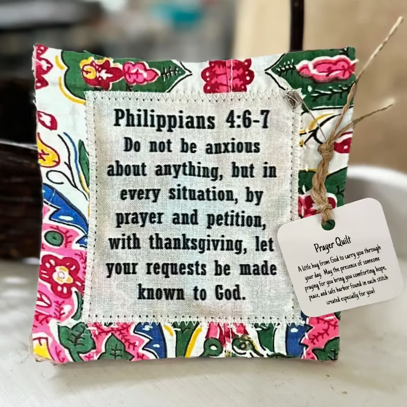 BlessingWrap - Cross Prayer Quilt