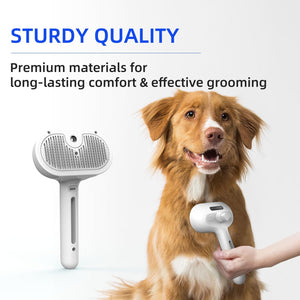 PawPuff – Gentle Spray Grooming Comb