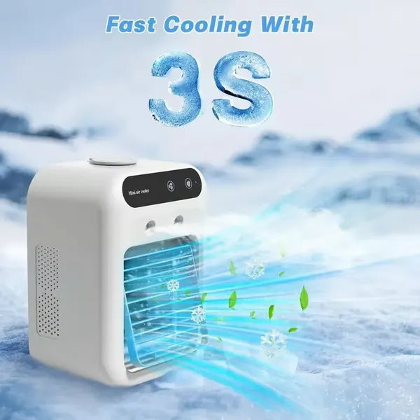 CoolNest – Mini Air Conditioner with Dual Speed Mist