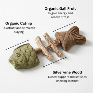 PurrGuard – Catnip & Silvervine Dental Chew Sticks