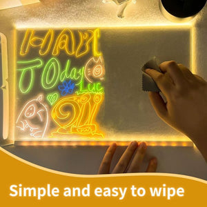 GlowBoard - Rewritable LED Message Panel