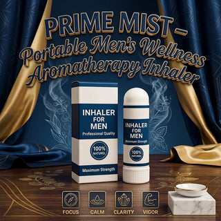 PrimeMist – Portable Men's Wellness Aromatherapy Inhaler