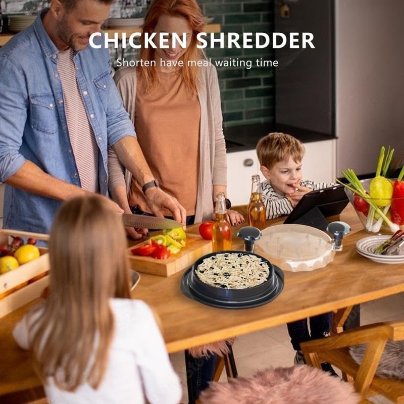 ShredMaster – Visible-Lid Meat Shredder