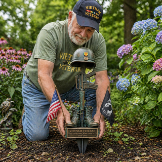 🏆Last Day Promo: 49% OFF 🎖️-Vietnam Veteran Tribute Garden Stake - ✈️Buy 2 Free Shipping Today!