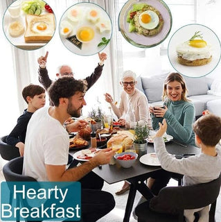 EggPop - Fun-Shaped Boiled Egg Mold Set
