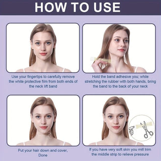 LiftLuxe – Instant Neck Tape for Firming & Smoothing