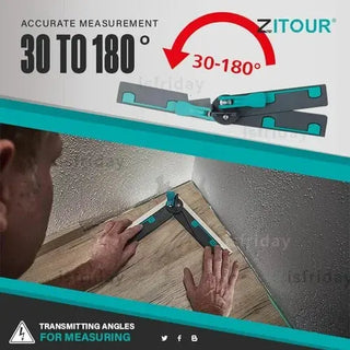 Goniometer Electronic Angle Ruler - Accurate Mitre Gauge for Saws marnetic