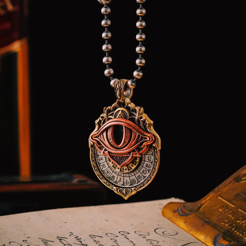 MysticEye – Handcrafted Tarot Eye Pendant