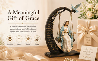 FaithGrace – Christian Jesus Swing Table Ornament