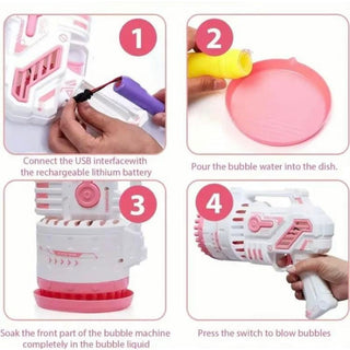 BubbleStorm | LED 69-Hole Bubble Blaster