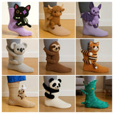 CuddleCritters - Warm & Playful Animal Socks