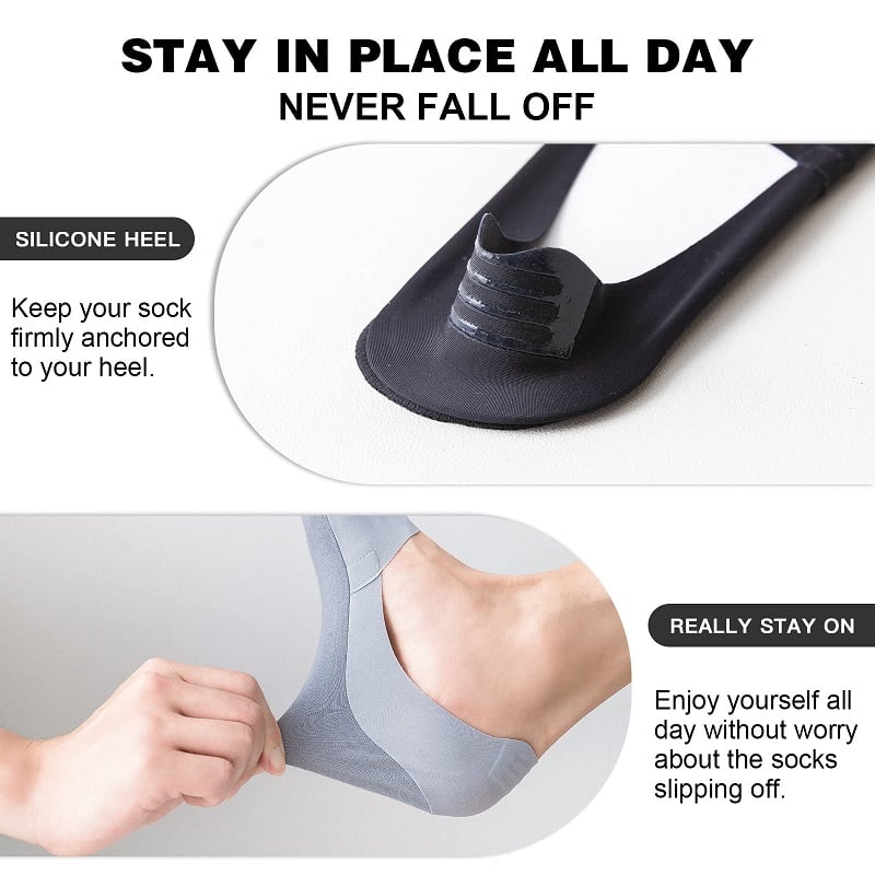 BareStep – Thin No Show Socks