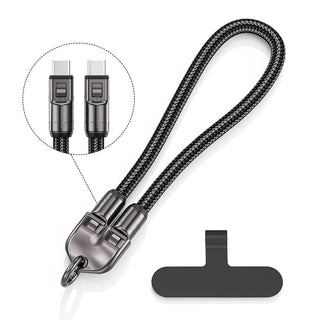 SwiftTether – Fast Charge Data Cable with Phone Lanyard Design