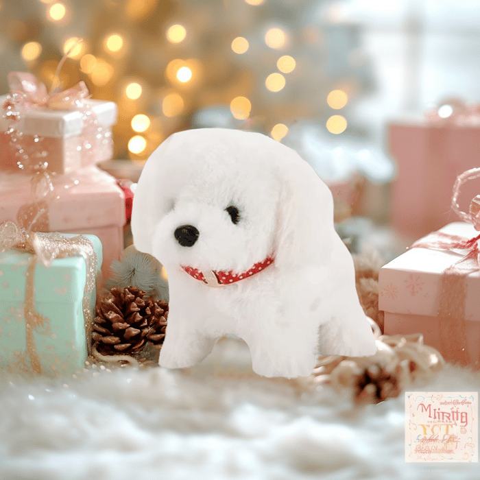 HugTail - Realistic Walking and Barking Plush Dog