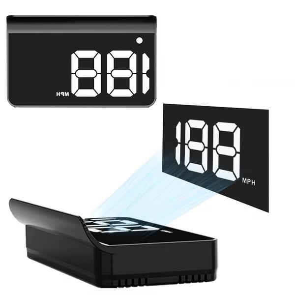🚗 Head-Up Display Car GPS Digital Speedometer – HUD for Cars, Trucks & Motorcycles