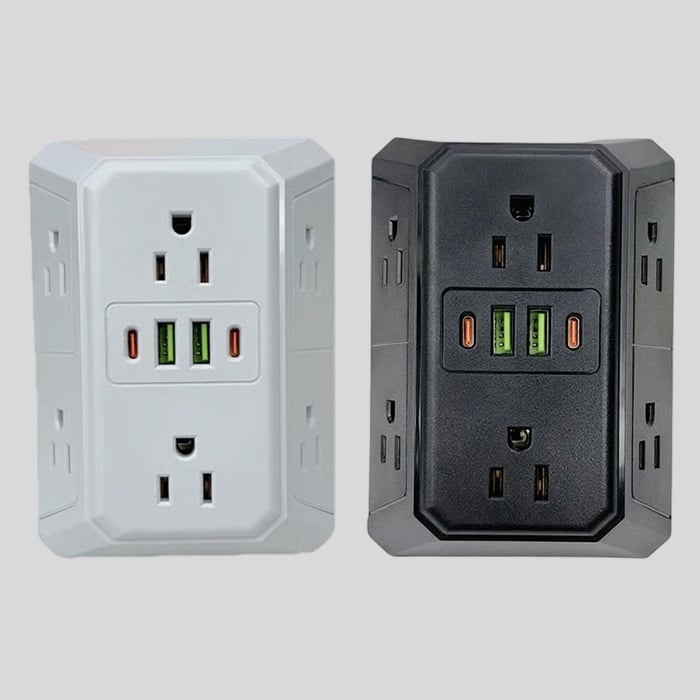 Multi Plug 6-Outlet Extender