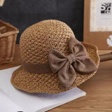 SunFlair – Elegant Ruffled Straw Hat