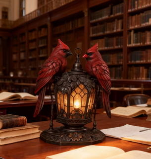 2025 Limited Edition Cardinal Bird Table Lamp