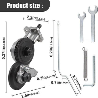 🔥Last Day 50% OFF -  Sheet Metal Cutter Drill Attachment 🛠️