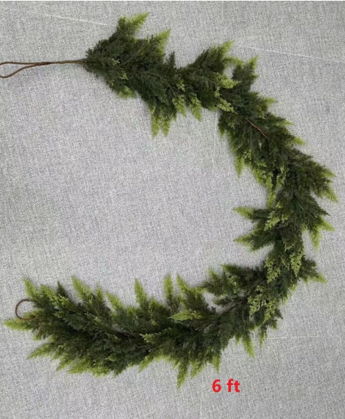 EverCedar – Realistic Winter Garland