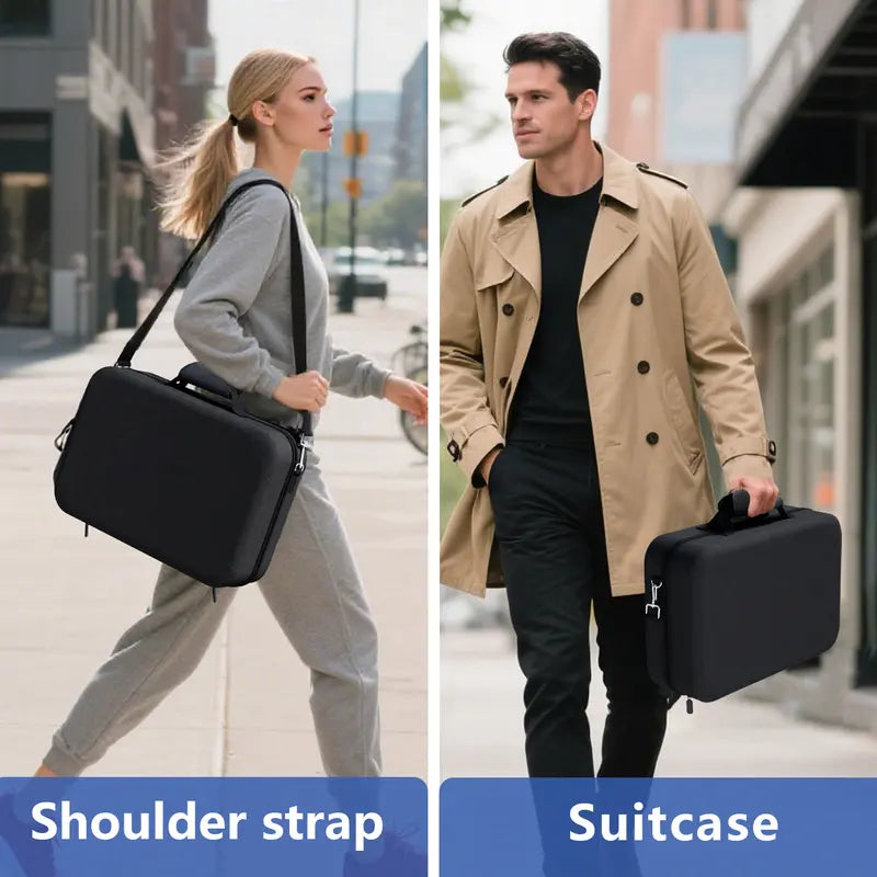 ConsoleShield - Premium PS5 Carrying Case with Custom Compartments