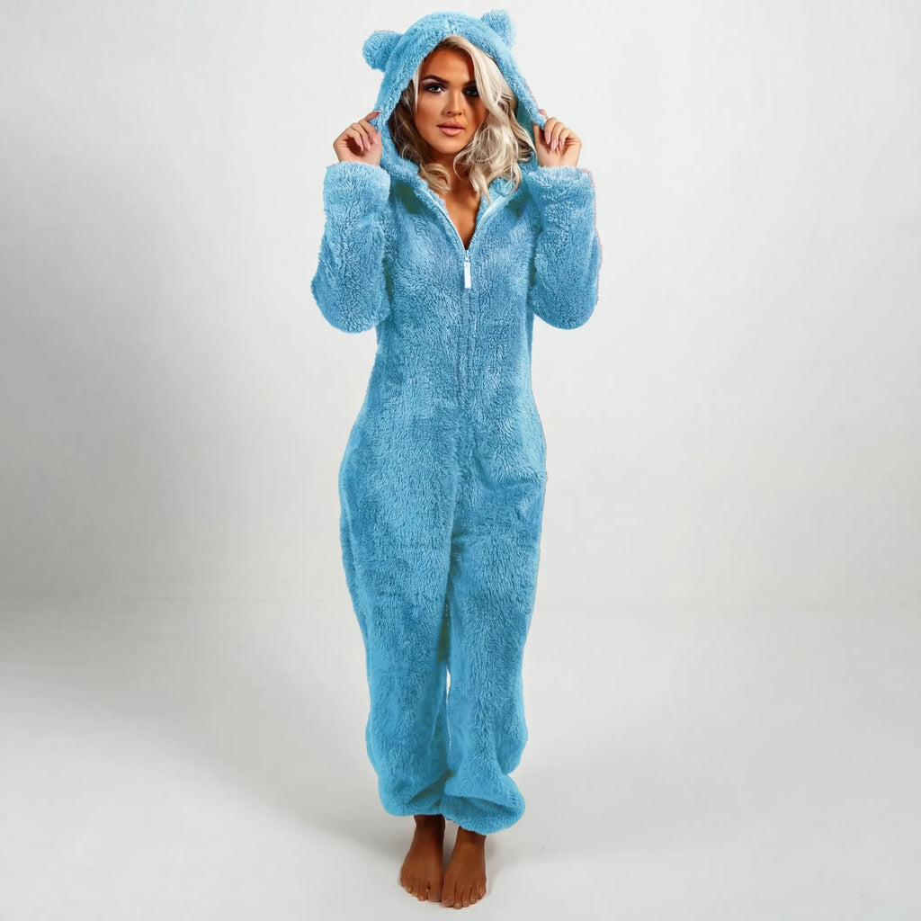 SoftHug – Ultra-Plush Comfort Lounge Jumpsuit