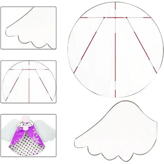 HaloCraft – DIY Guardian Angel Ornament Kit with Guide