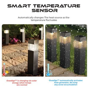 FrostGuardian™ Solar-Powered De-Icing Light marnetic