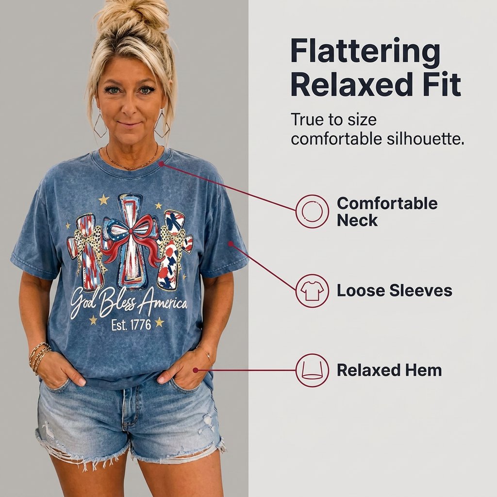 GodBless – Vintage 250th Anniversary Women T-Shirt