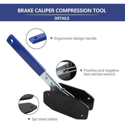 AutoPress Pro - Ergonomic Brake Caliper Tool