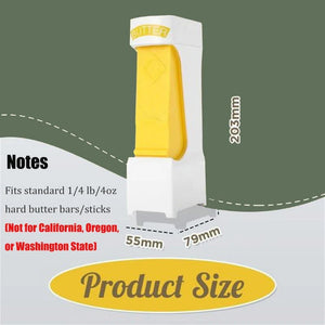 ButterSwift – Stainless Steel Butter Cutter Dispenser