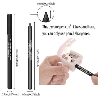 LuxeLine – 14 Waterproof Colored Eyeliners