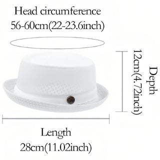 VenturaHat - Classic Breathable Travel Bowler