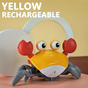 Induction Escape Crawling Crab Rechargeable Pet Musical Toy marnetic
